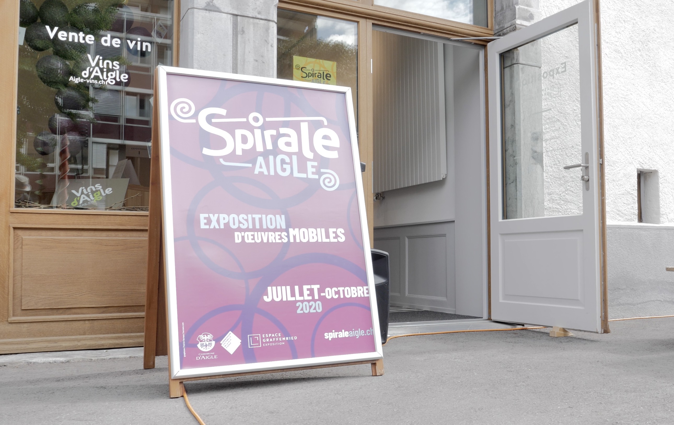 L'expo de la semaine: Spirale à Aigle